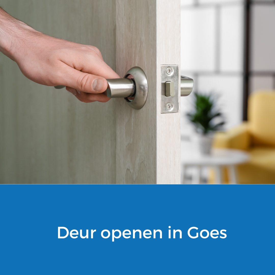 Deur openen in Goes